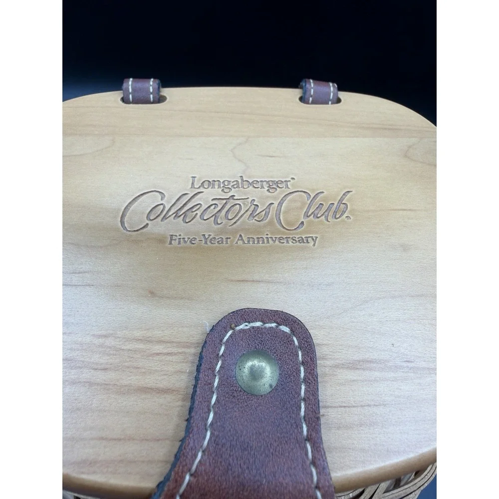 Longaberger 2003 CC 5‑Year Anniversary Combo Basket Set 🧺🎉 Classic Collectible